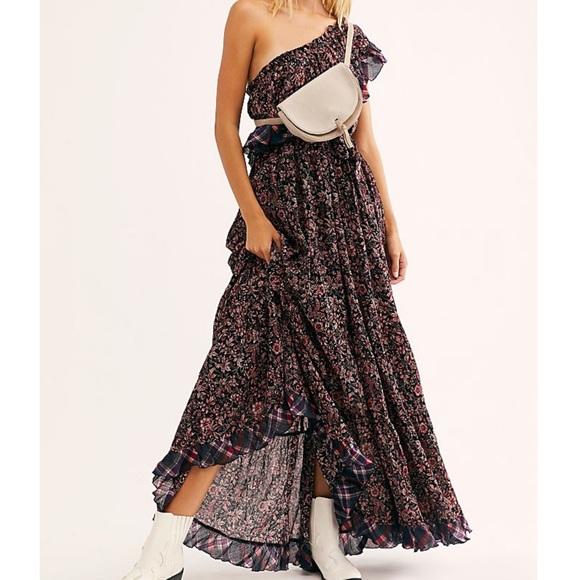 Free People Dresses & Skirts - Free People Black Combo Maxi Dress
